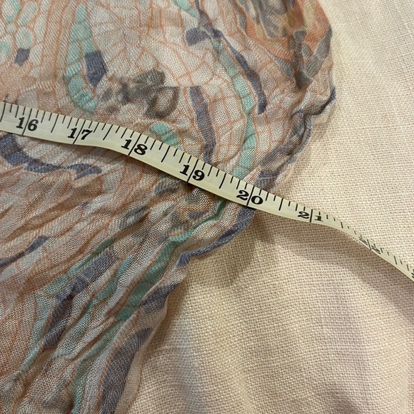 Colorful Patterned Scarf - Picture 7 of 10